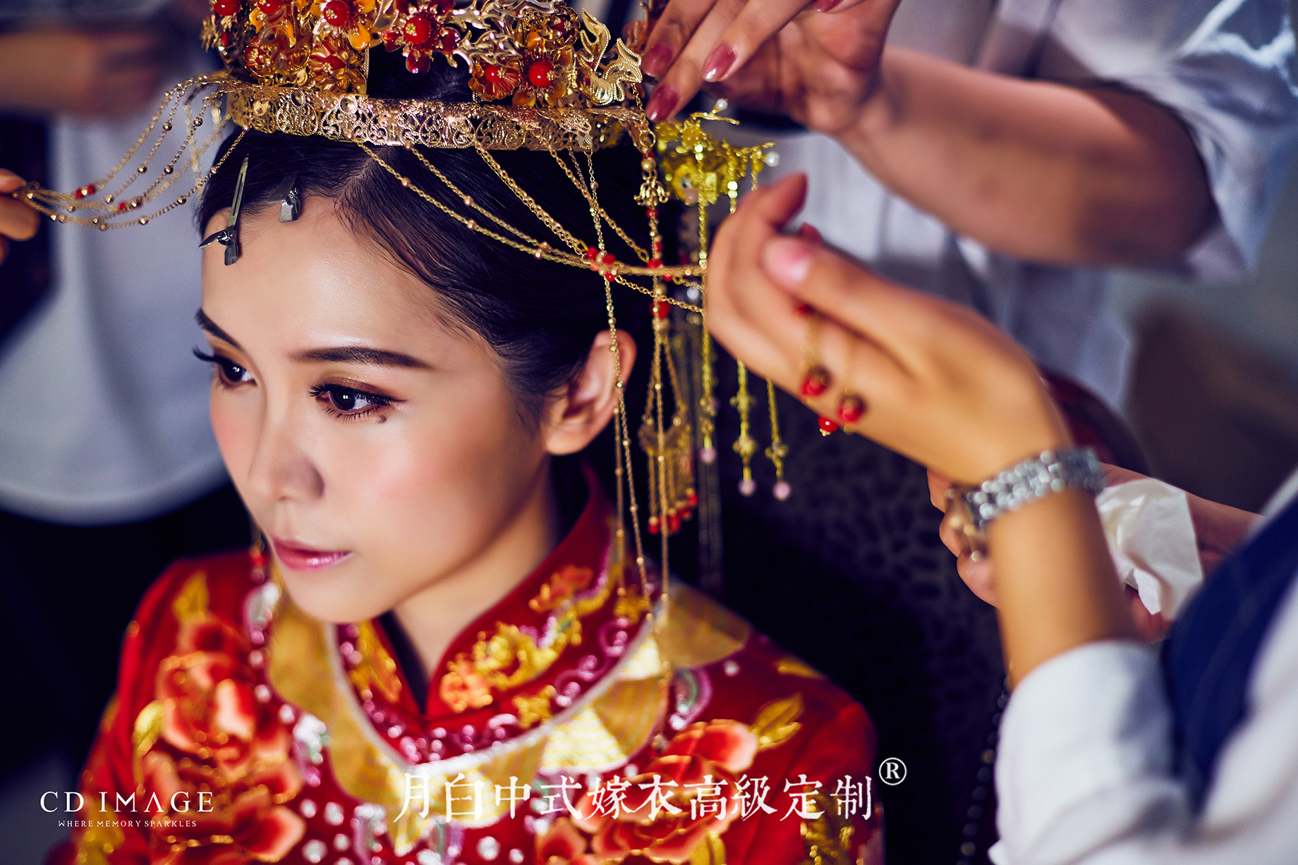 中式嫁衣：富贵如意·洳玉