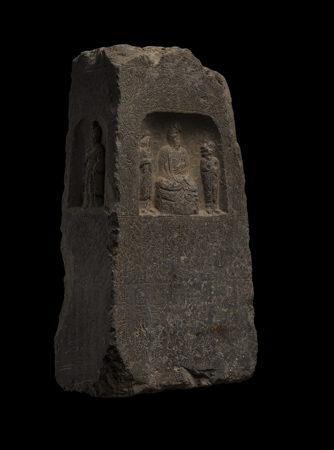 Fumeng Jianniang Buddha and Taoism Figured Stele