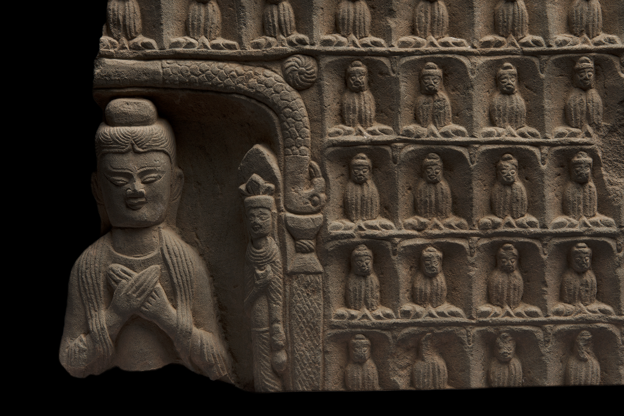 Thousand-Buddha Stele