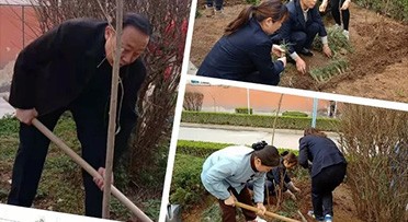 “快樂植樹 健康生活”——西安錦天物業各項目開展植樹節活動